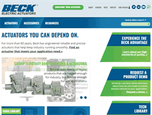 Tablet Screenshot of haroldbeck.com